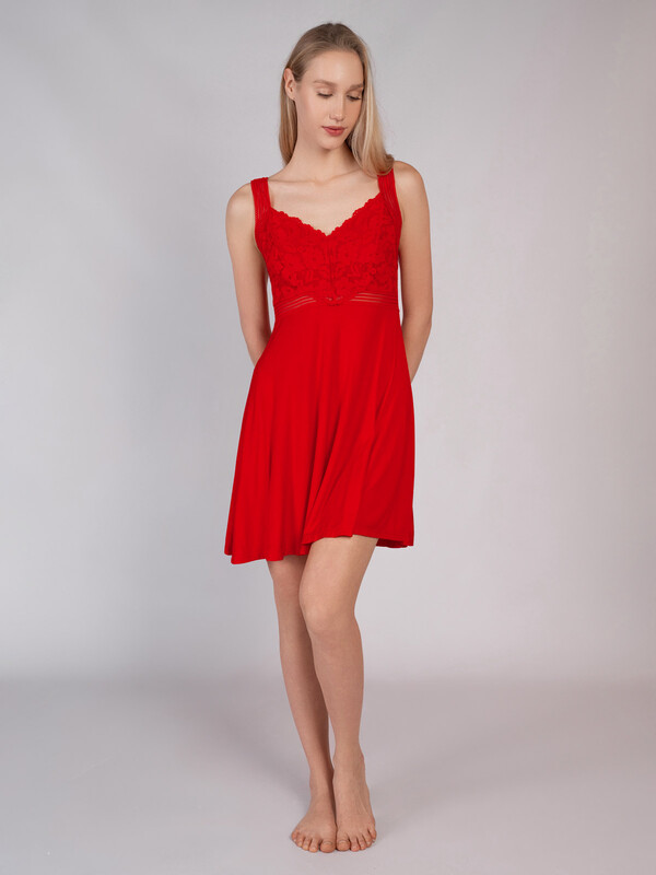 Женская сорочка (тонкая лямка)