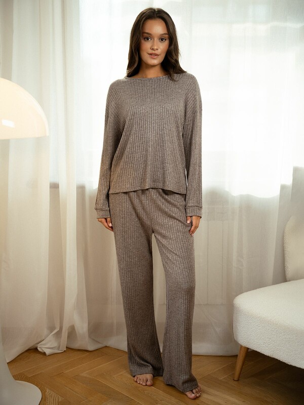 Женская пижама (ДЛ.рукав+брюки)