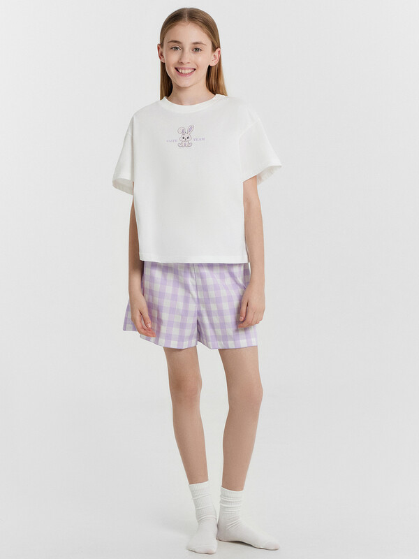 КОМПЛЕКТ ДЛЯ ДЕВОЧЕК (ФУТБОЛКА, ШОРТЫ) 567748