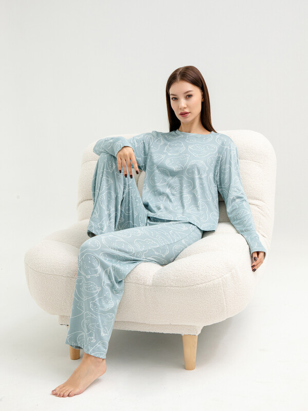 КОМПЛЕКТ ЖЕНСКИЙ (ДЖЕМПЕР, БРЮКИ) 592468-1