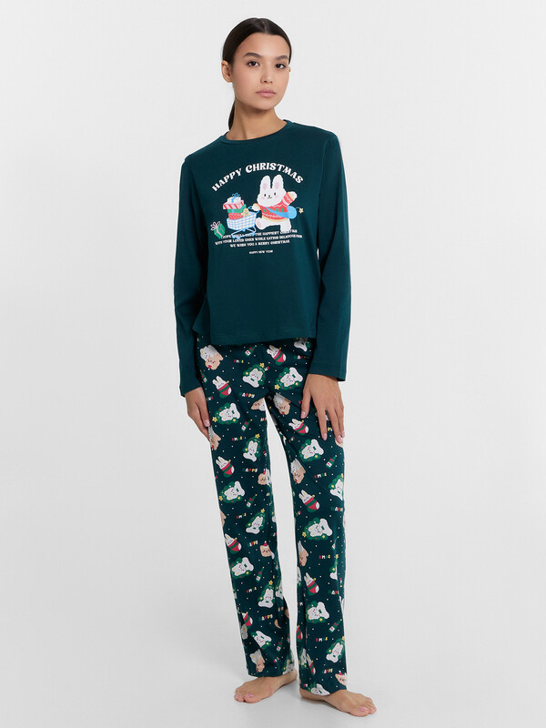 КОМПЛЕКТ ЖЕНСКИЙ (ДЖЕМПЕР, БРЮКИ) 592468