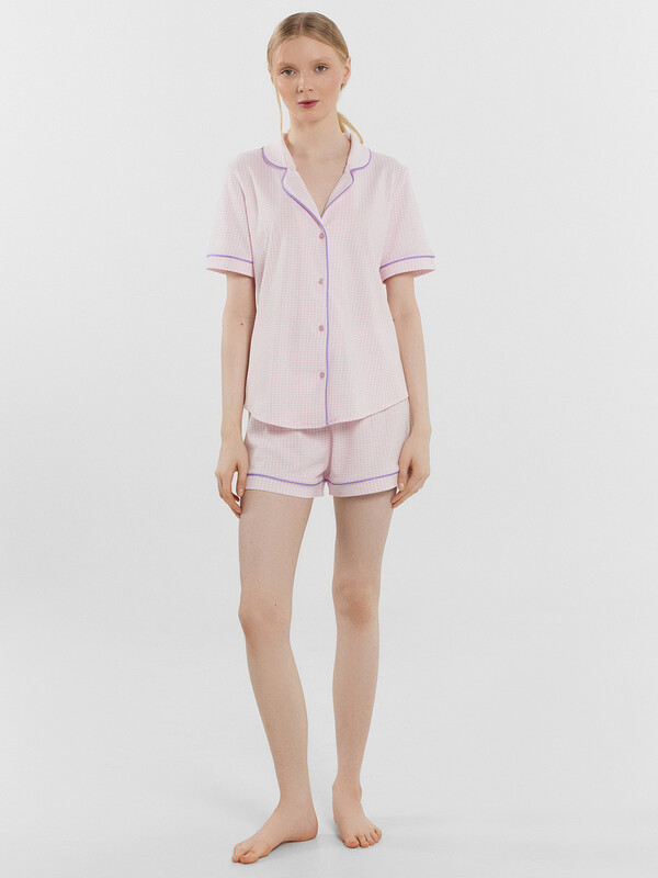 КОМПЛЕКТ ЖЕНСКИЙ (ЖАКЕТ, ШОРТЫ) 592478