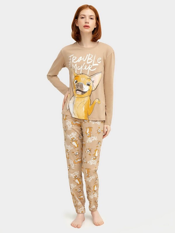 КОМПЛЕКТ ЖЕНСКИЙ (ДЖЕМПЕР, БРЮКИ) 592510