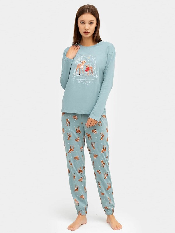 КОМПЛЕКТ ЖЕНСКИЙ (ДЖЕМПЕР, БРЮКИ) 592510