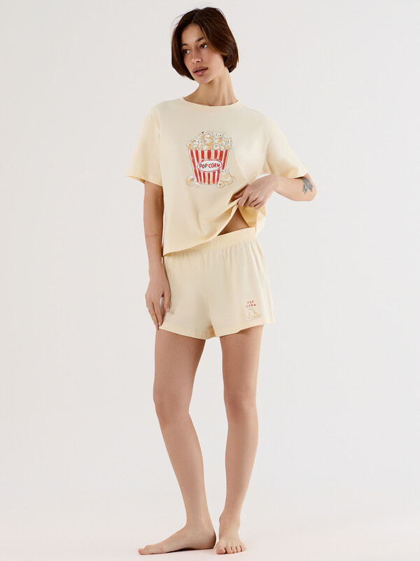 КОМПЛЕКТ ЖЕНСКИЙ (ФУТБОЛКА, ШОРТЫ) 592536