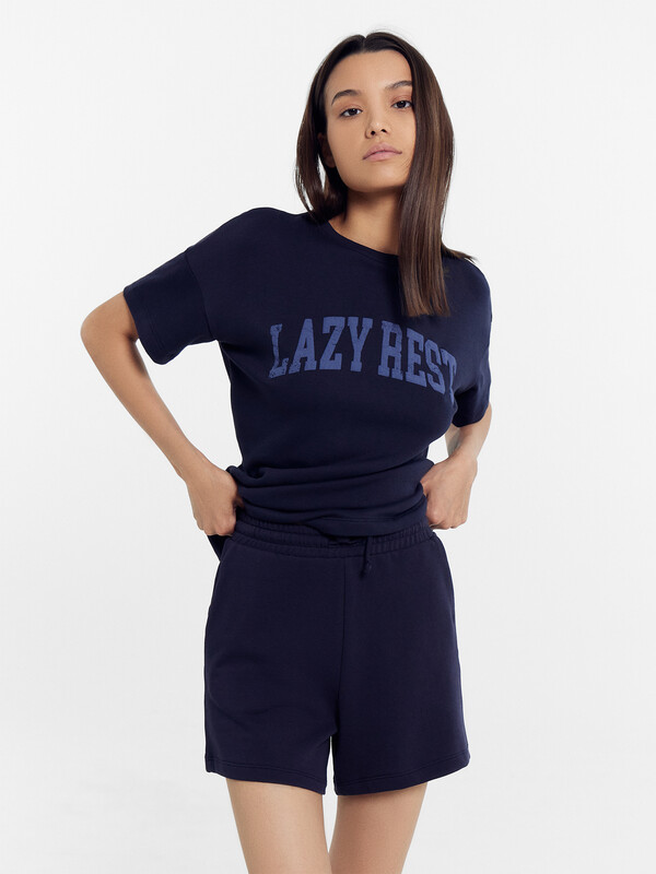 КОМПЛЕКТ ЖЕНСКИЙ (ФУТБОЛКА, ШОРТЫ) 592538