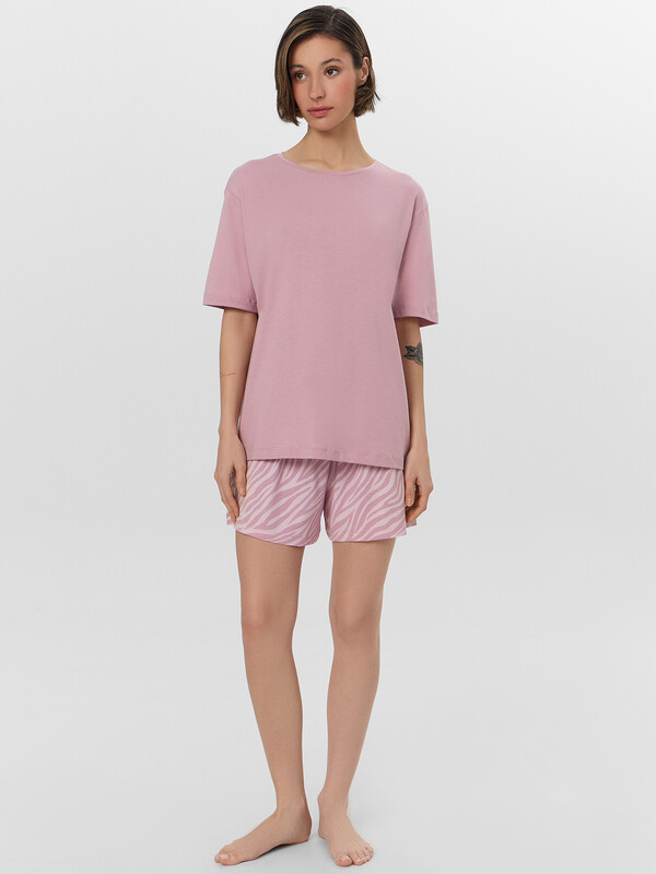 КОМПЛЕКТ ЖЕНСКИЙ (ФУТБОЛКА, ШОРТЫ) 592542