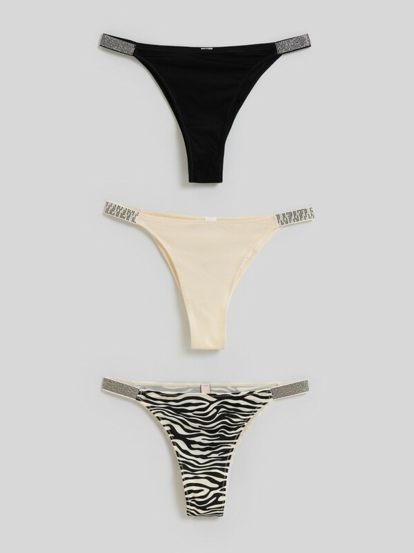 Трусы стринги-бразилиано жен 3шт. Kristallika