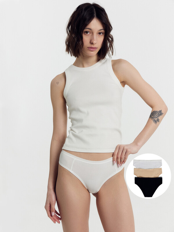 ТРУСЫ ЖЕНСКИЕ (3ШТ.) 412246H-3