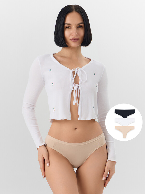 ТРУСЫ ЖЕНСКИЕ (3ШТ.) 412247H-3