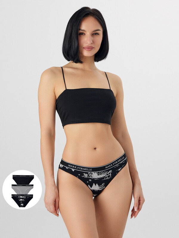 ТРУСЫ ЖЕНСКИЕ (3ШТ.) 412298-3