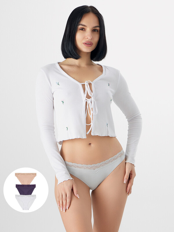 ТРУСЫ ЖЕНСКИЕ (3ШТ.) 412344-3