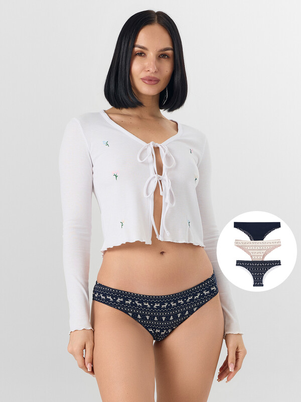 ТРУСЫ ЖЕНСКИЕ (3ШТ.) 412348-3