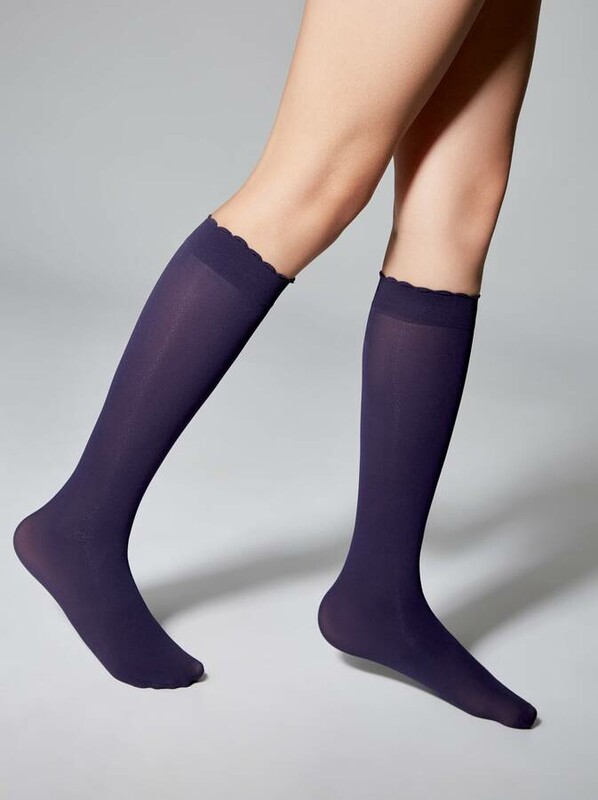 Нарядные CONTE PRINCESS Матовые гольфы из микрофибры