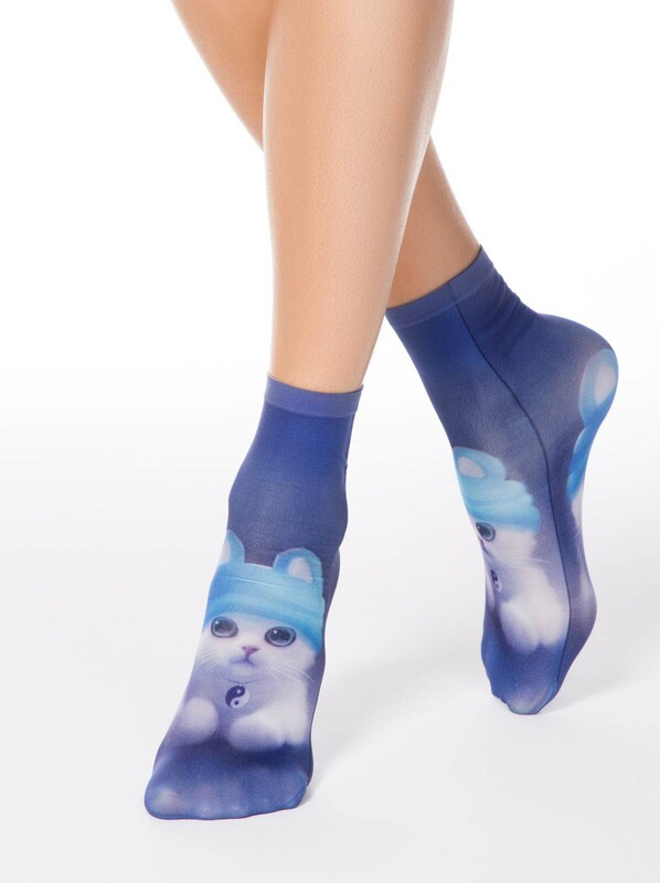 Носки женские CONTE Носки с принтом FANTASY 70