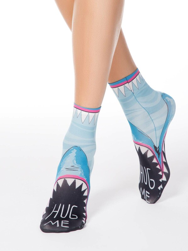 Носки женские CONTE Носки с принтом FANTASY 70