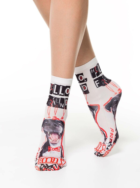 Носки женские CONTE Носки с принтом FANTASY 70