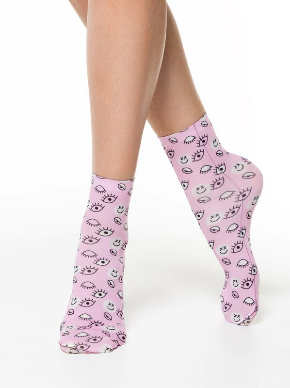 Носки женские CONTE Носки с принтом FANTASY 70