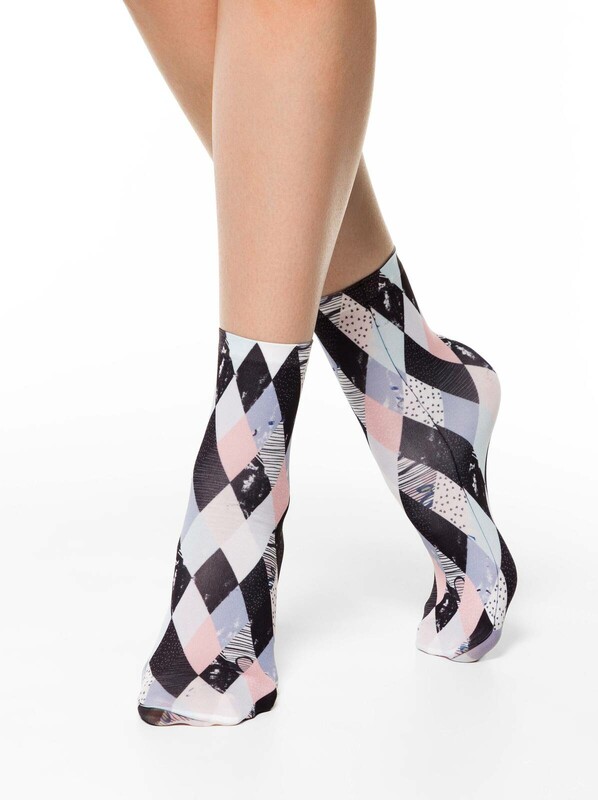 Носки женские CONTE Носки с принтом FANTASY 70