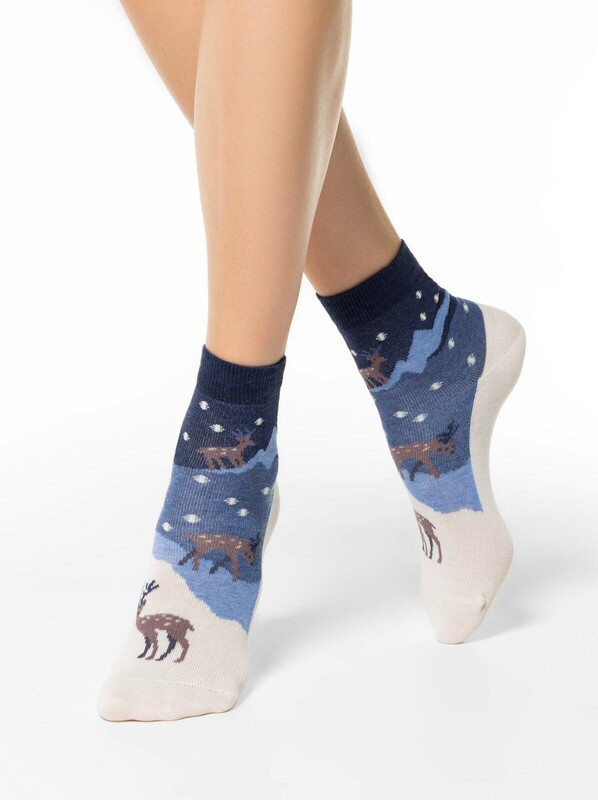 Новогодние Брестские 1137 Classic (Средней Длины) Новогодние Носки женские