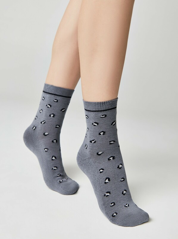 Теплые ESLI Perfect Носки с махровой стопой с рисунками