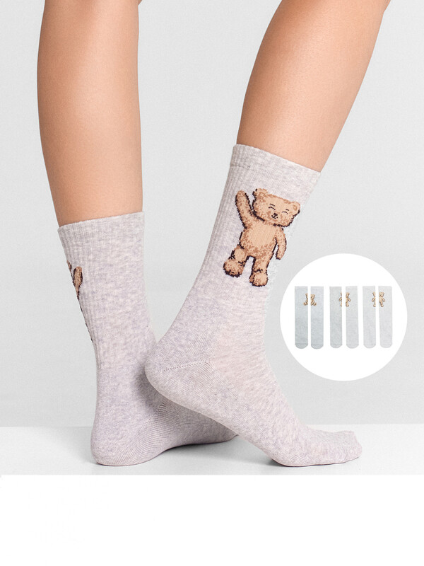 НОСКИ ЖЕНСКИЕ (3 пары) 287A-2530