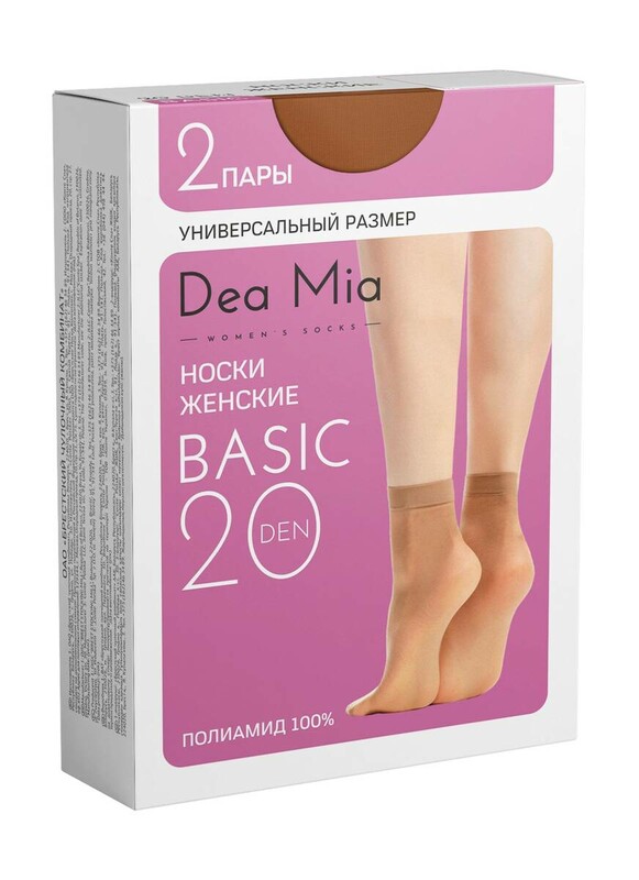 Полиамидные Dea Mia Носки женские BASIC 20