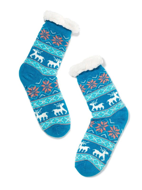 Теплые ESLI Носки-слиперы ESW001