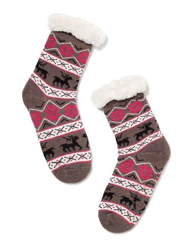 Теплые ESLI Носки-слиперы ESW001