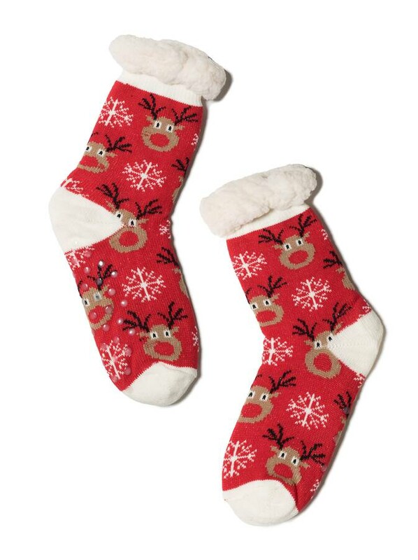 Теплые Носки женские ESLI Носки-слиперы ESW006