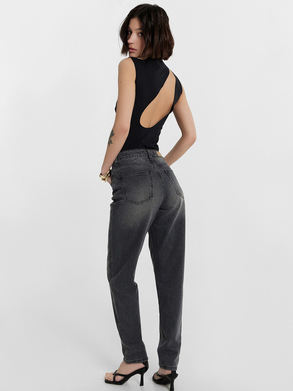 БРЮКИ ЖЕНСКИЕ ДЖИНСОВЫЕ 2024-2DTW401-6g