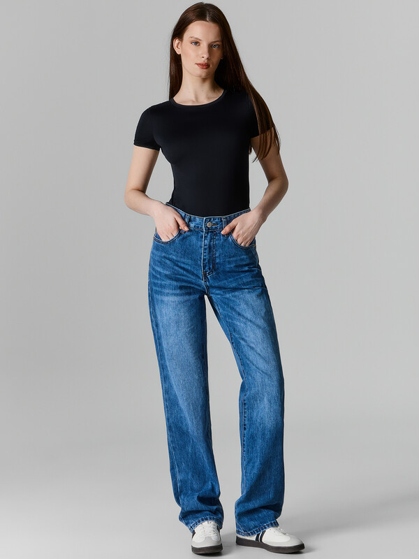 ДЖИНСЫ ЖЕНСКИЕ 2026-1DTW121-2