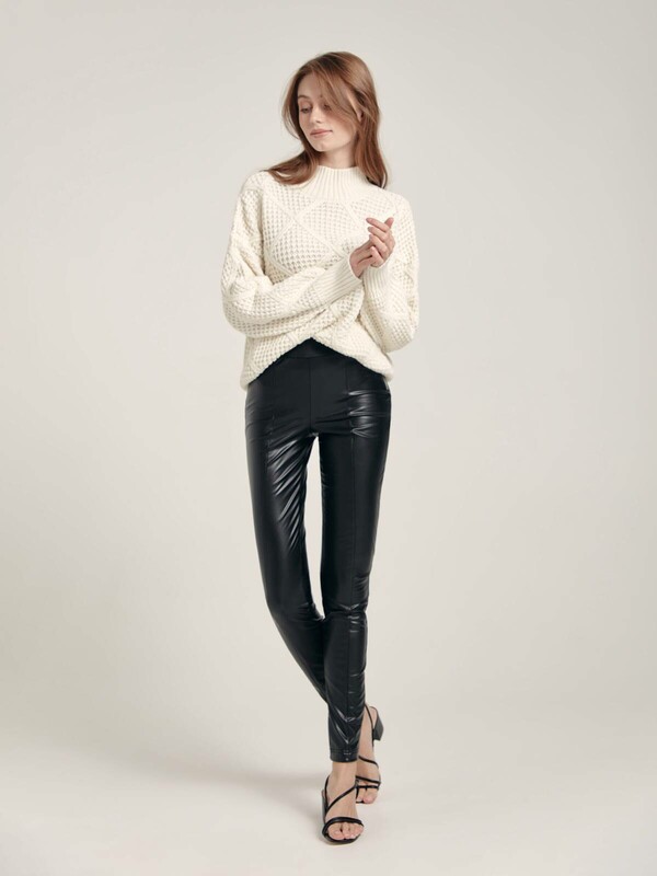 Трикотажные CONTE Леггинсы с рельефными швами спереди LLG 1771