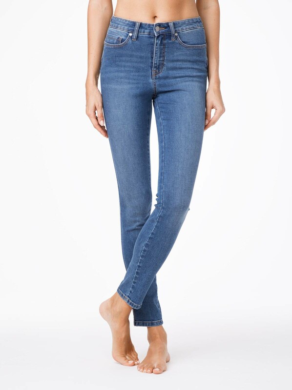 Высокая посадка CONTE CON-41 Моделирующие джинсы PUSH UP с высокой посадкой