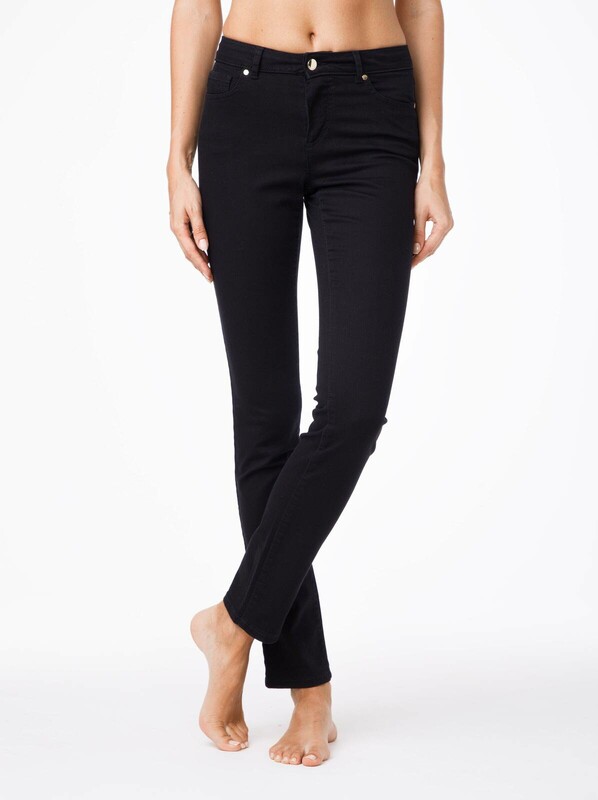 Джинсы CONTE CON-43B Классические прямые джинсы с эффектом "мгновенная коррекция живота"