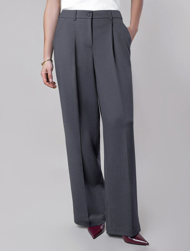 Брюки-палаццо из поливискозы