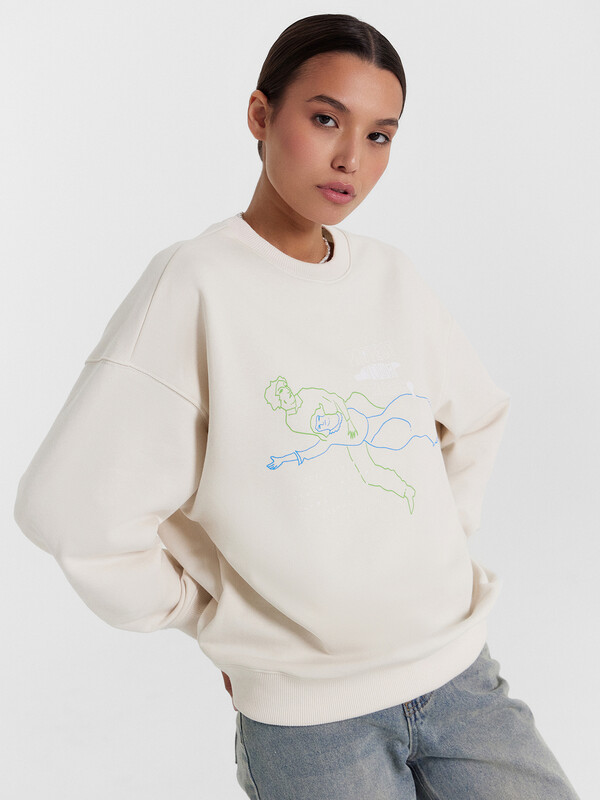 СВИТШОТ ЖЕНСКИЙ 122813/1