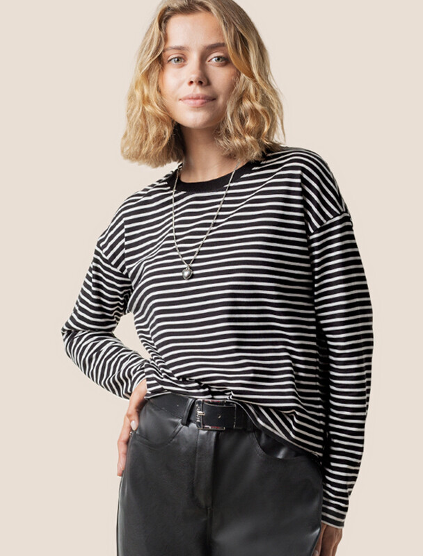 Джемпер из премиального хлопка с эластаном