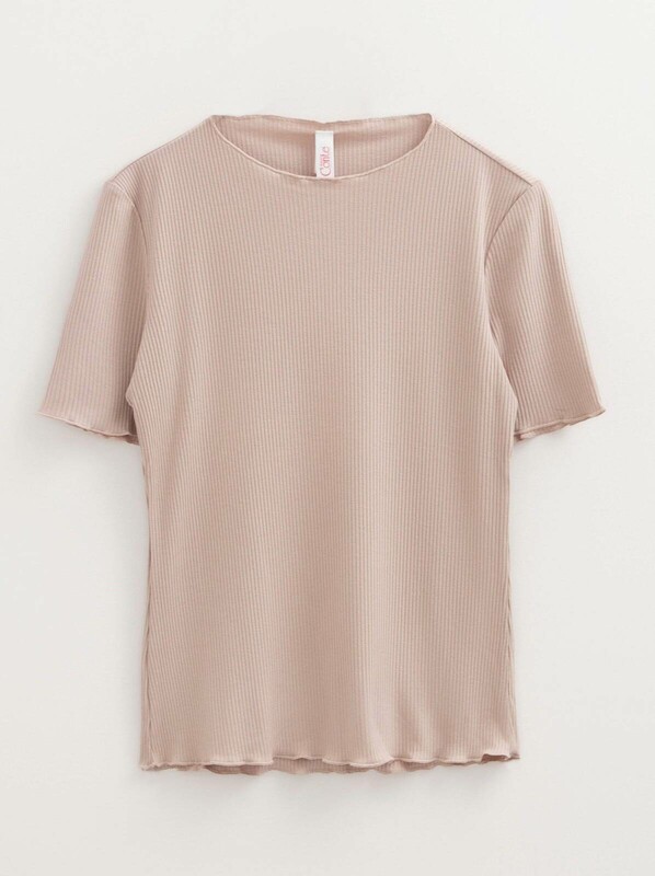 CONTE LD 1166 Топ в рубчик из премиальной вискозы