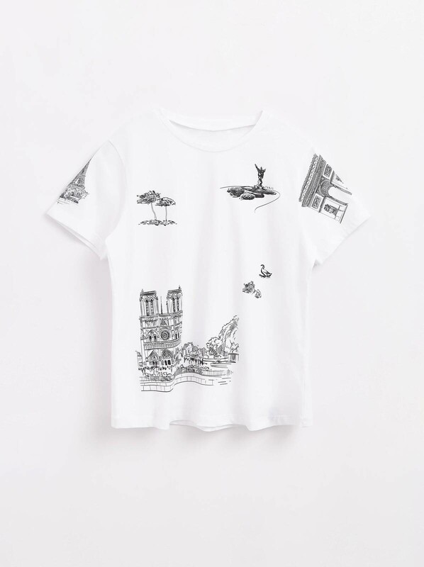 Джемпер женский CONTE Футболка из хлопка «Designed for emotions» LD 1667