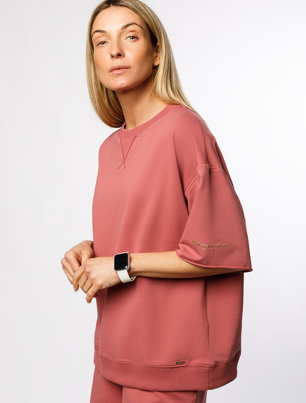 Футболка из тонкого премиального футера с эластаном