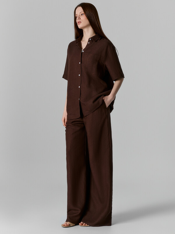 КОМПЛЕКТ ЖЕНСКИЙ (РУБАШКА, БРЮКИ) 192008