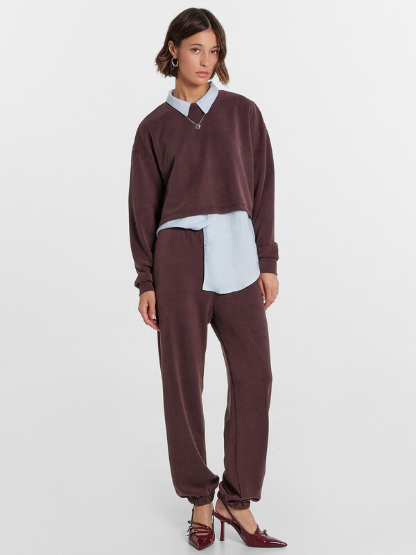 КОМПЛЕКТ ЖЕНСКИЙ (ДЖЕМПЕР, БРЮКИ) 192543