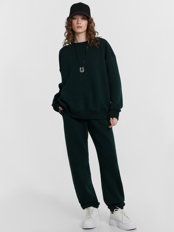 КОМПЛЕКТ ЖЕНСКИЙ (СВИТШОТ, БРЮКИ) 192562