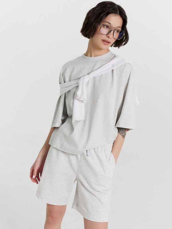 КОМПЛЕКТ ЖЕНСКИЙ (ФУТБОЛКА, ШОРТЫ) 372476