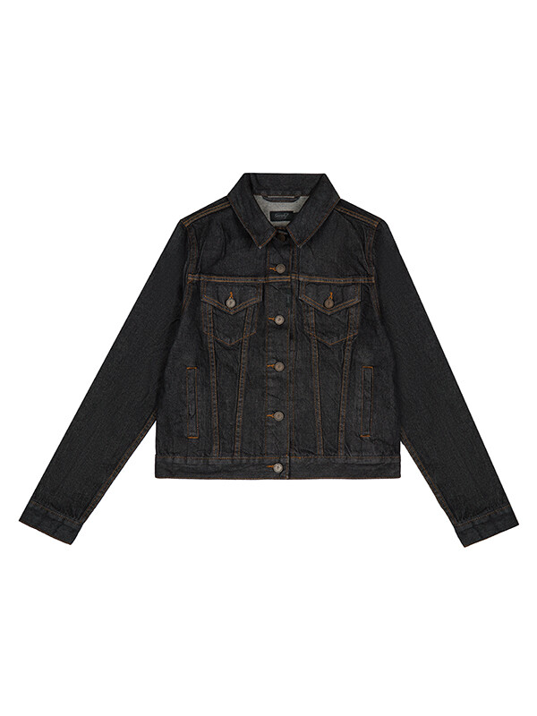 Куртка джинсовая жен. LEA_RINSE_39SEASON2BLKRINSEBLK-2