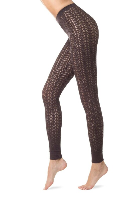 Ажурные CONTE ART Леггинсы женские вискозные