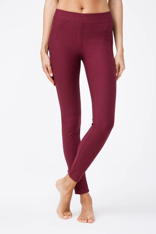 Леггинсы женские CONTE Леггинсы с высокой посадкой из ультраэластичного денима ALEKSA