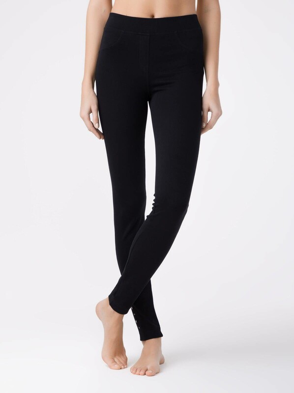 Леггинсы женские CONTE Джеггинсы с металлическим декором VEGAS