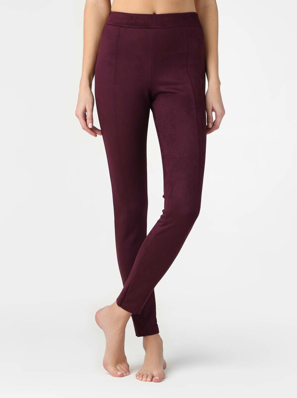 Леггинсы женские CONTE Леггинсы из искусственной замши с высокой посадкой DESIRE LUX